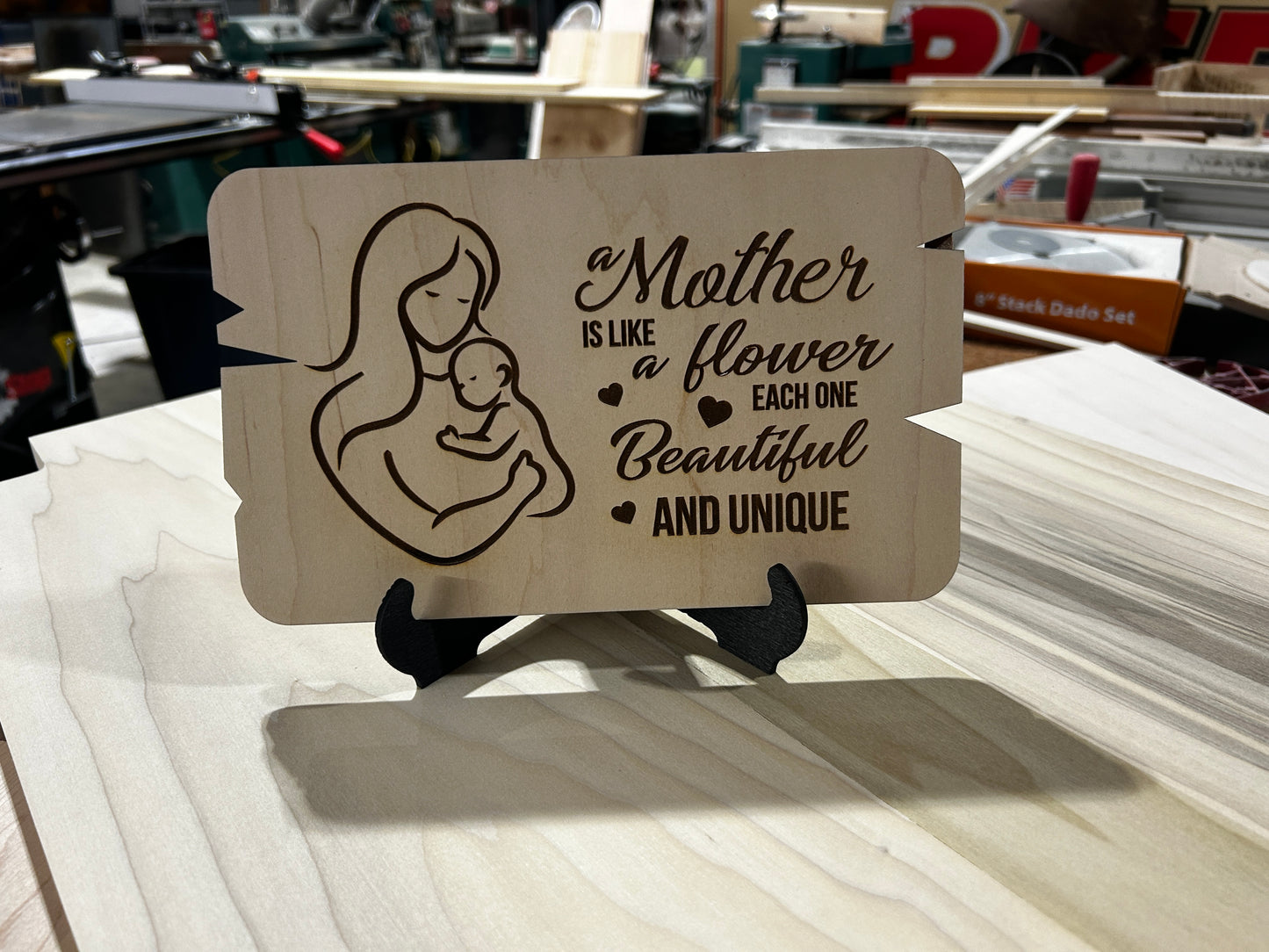 Mother's Day Wooden Cards
