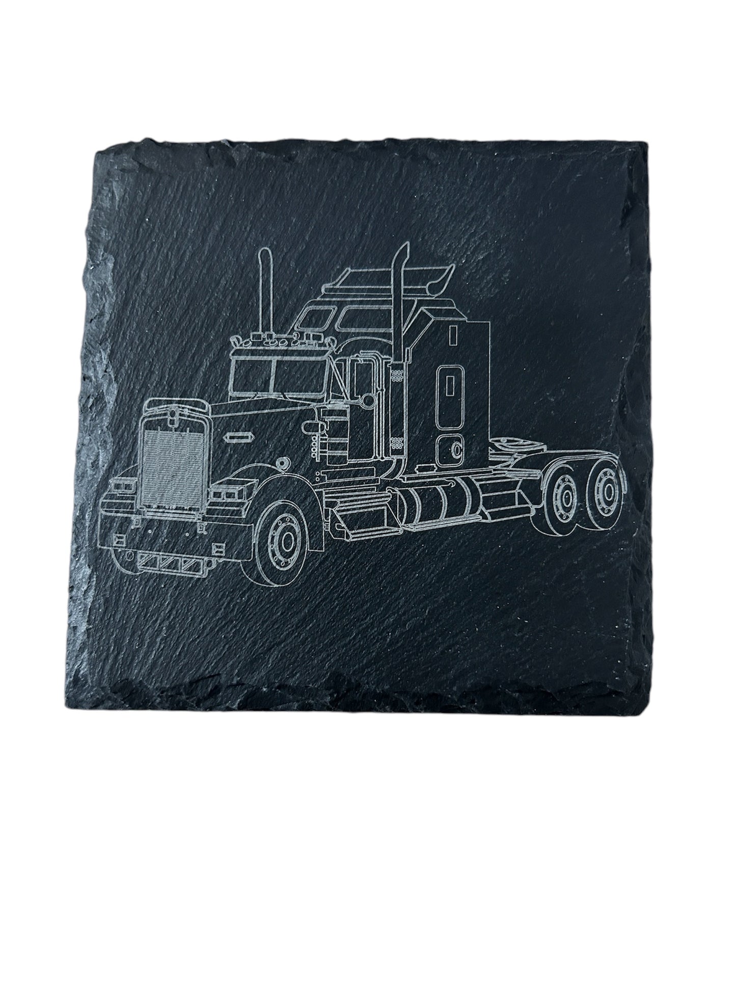 4X4 Slate Coasters, set of 1
