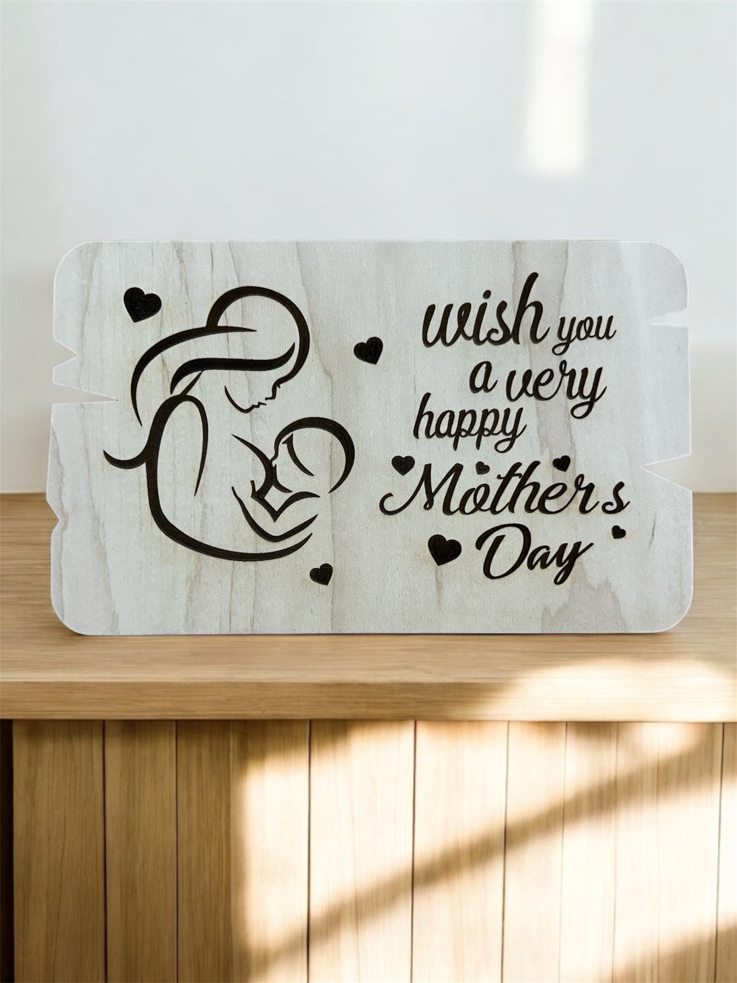 Mother's Day Wooden Cards