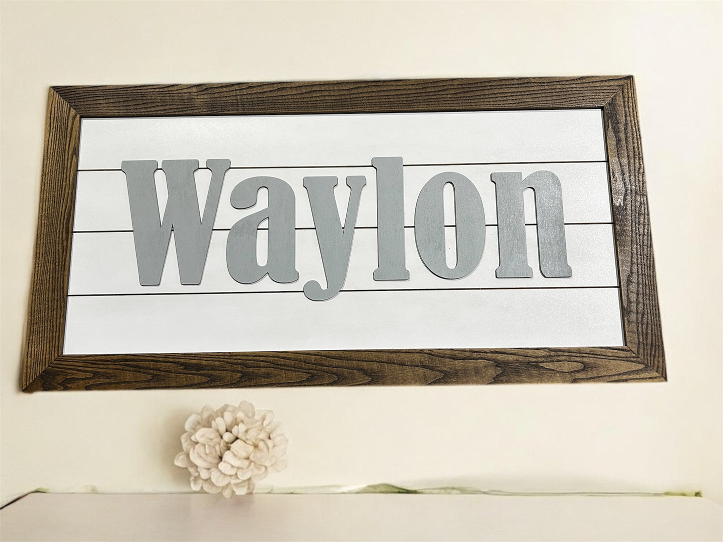 Nursery Name Sign