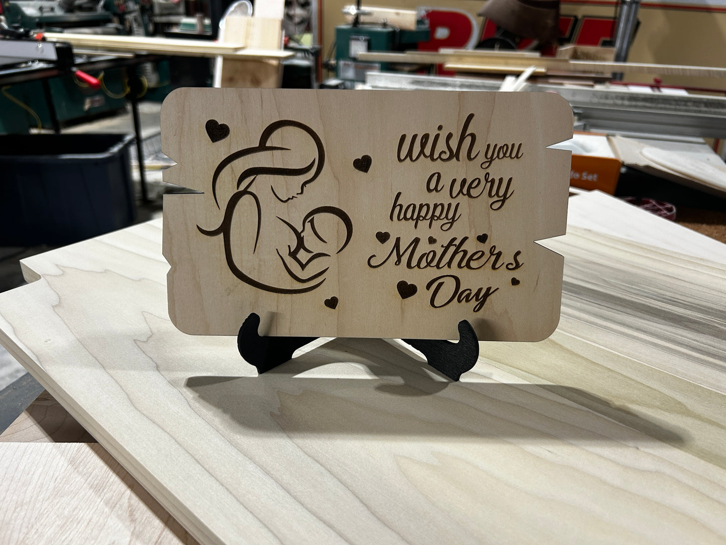Mother's Day Wooden Cards