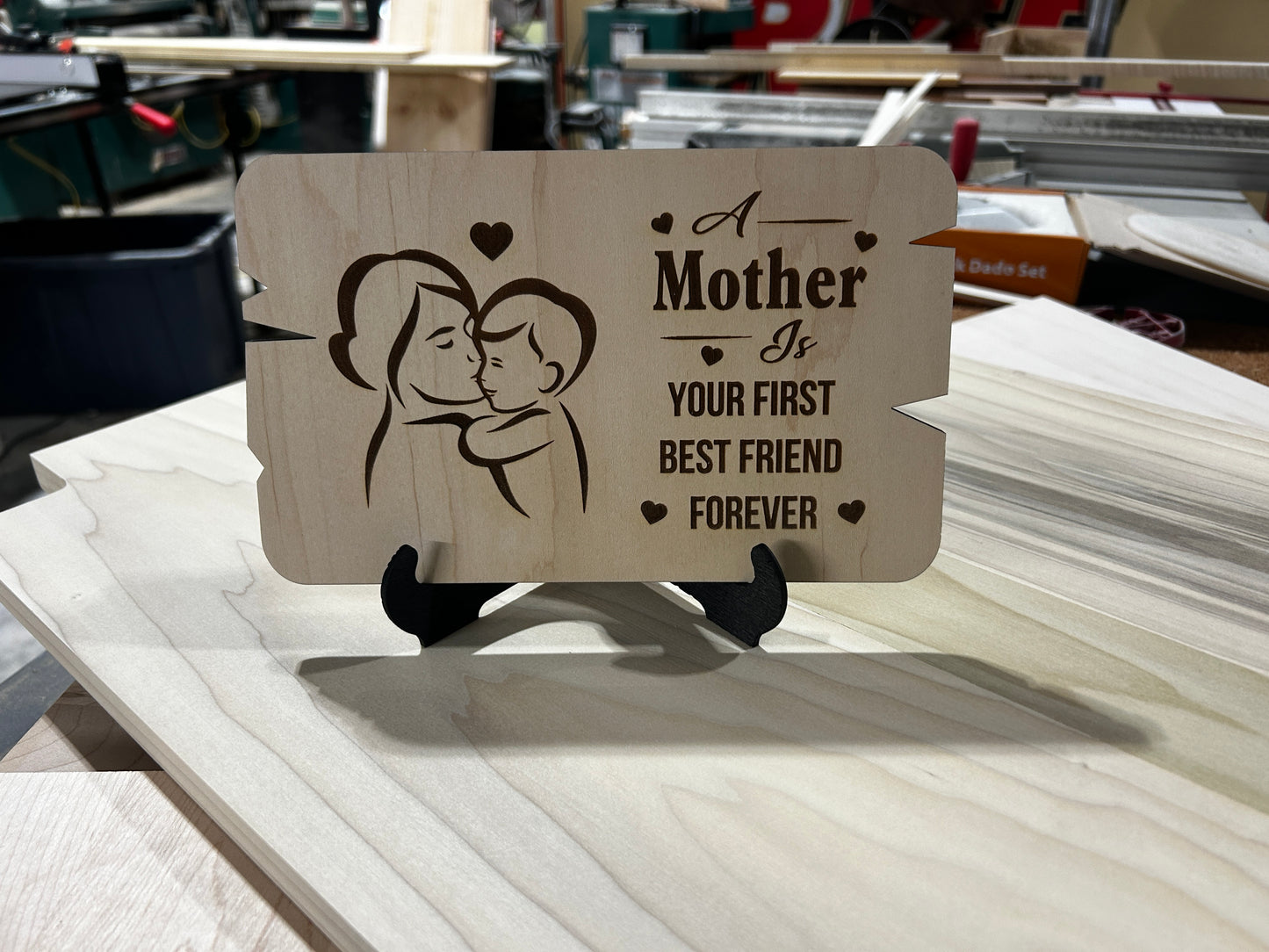 Mother's Day Wooden Cards