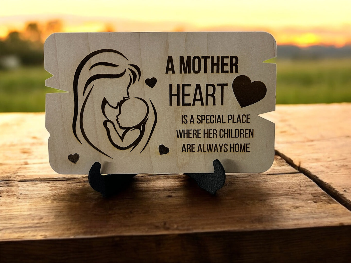 Mother's Day Wooden Cards