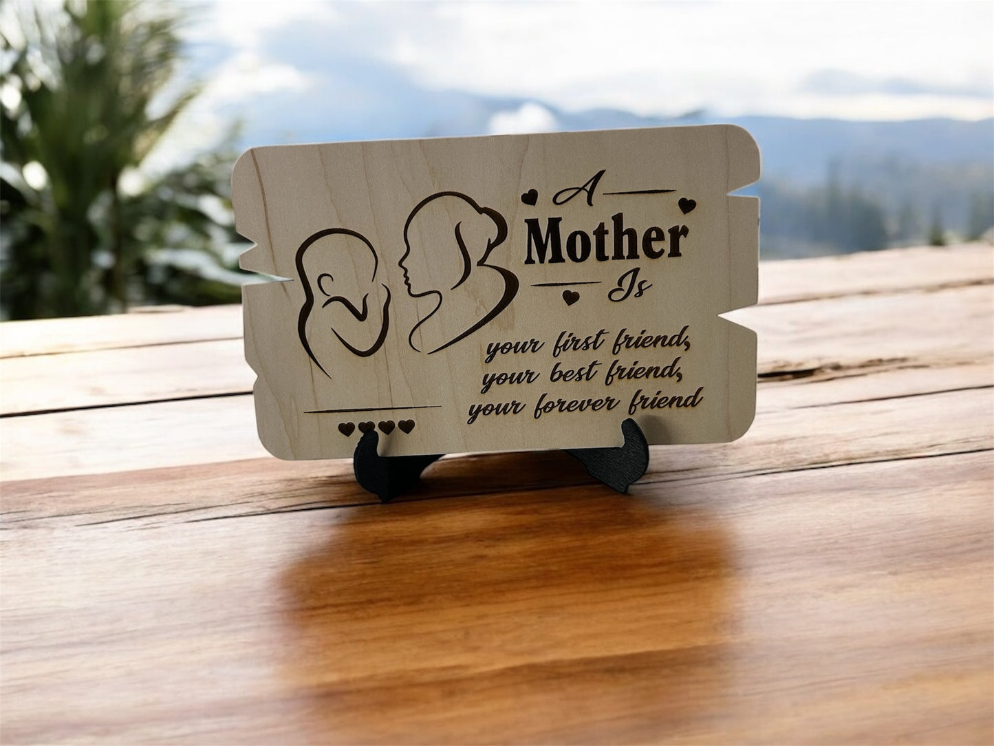 Mother's Day Wooden Cards