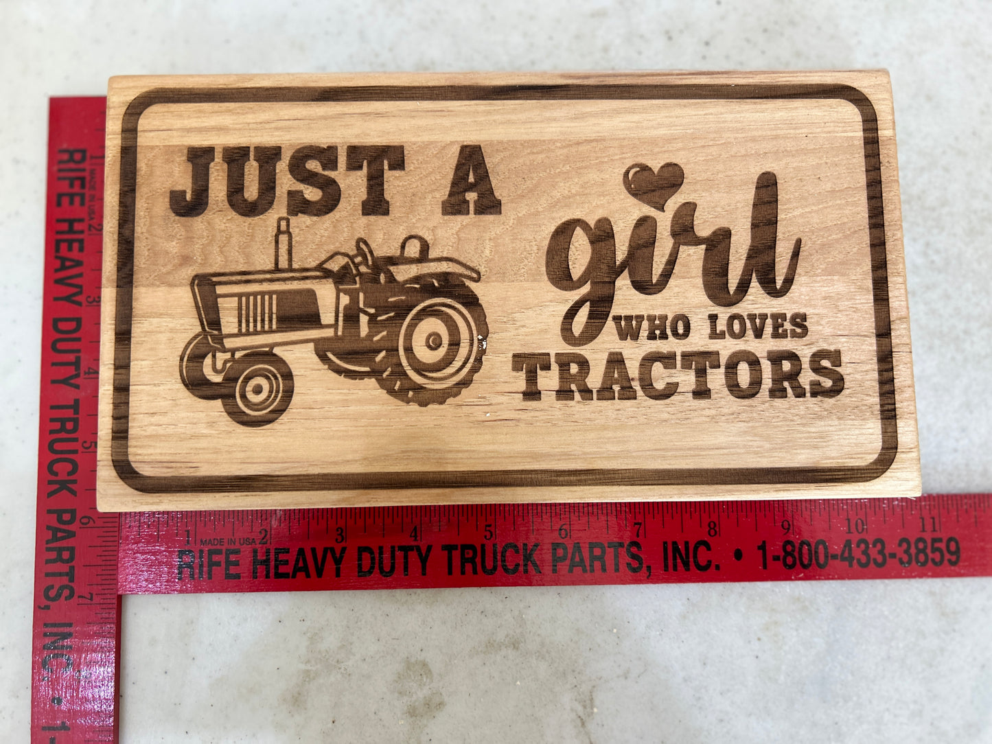 Just A girl who loves Tractors.