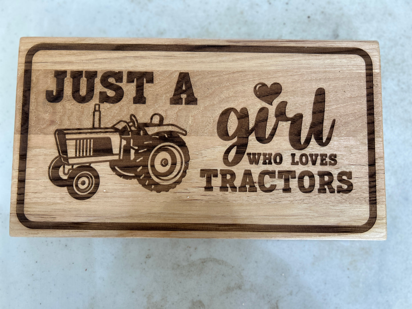 Just A girl who loves Tractors.