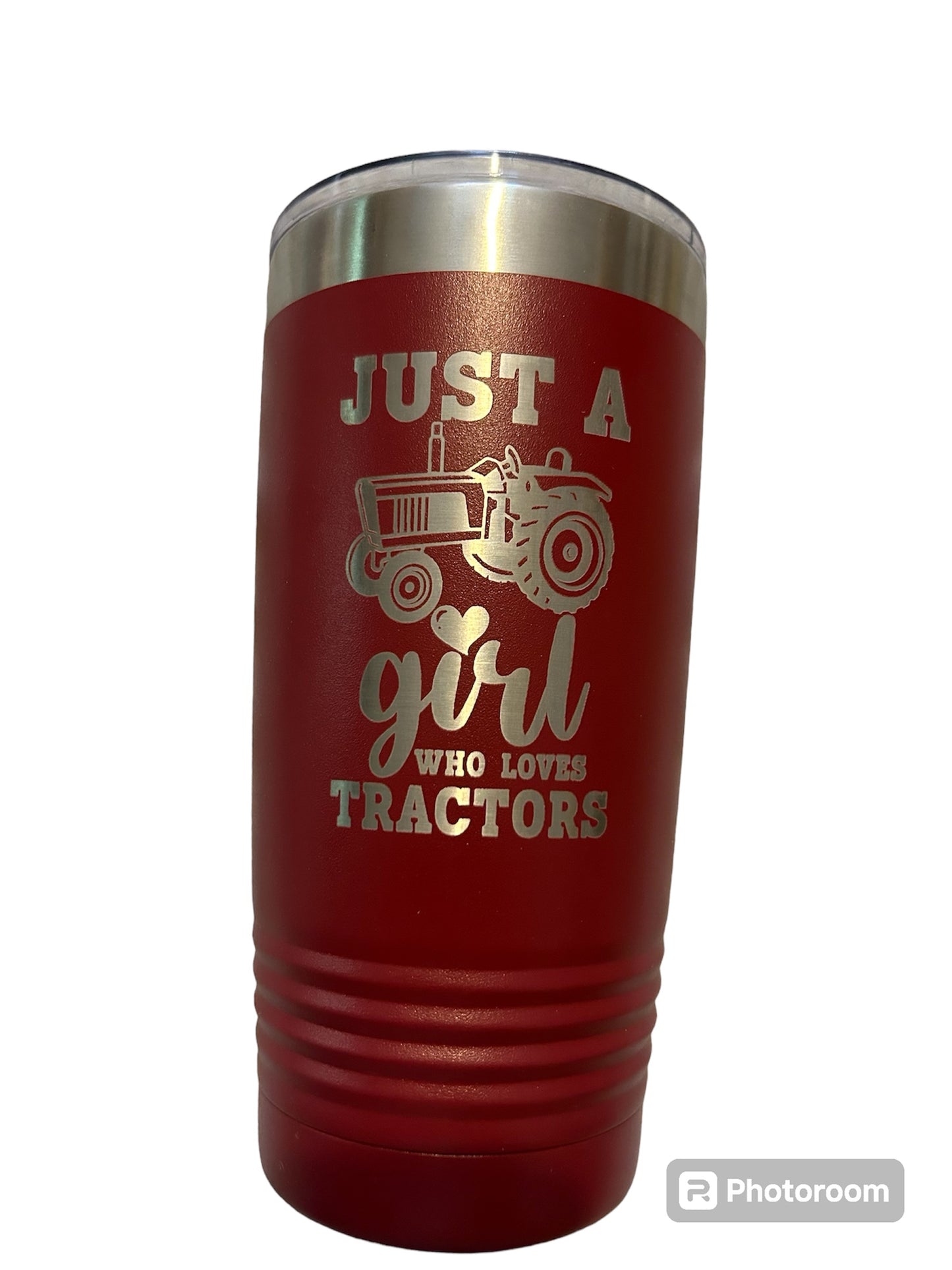 Laser engraved Polar 20 oz.  Tumbler.