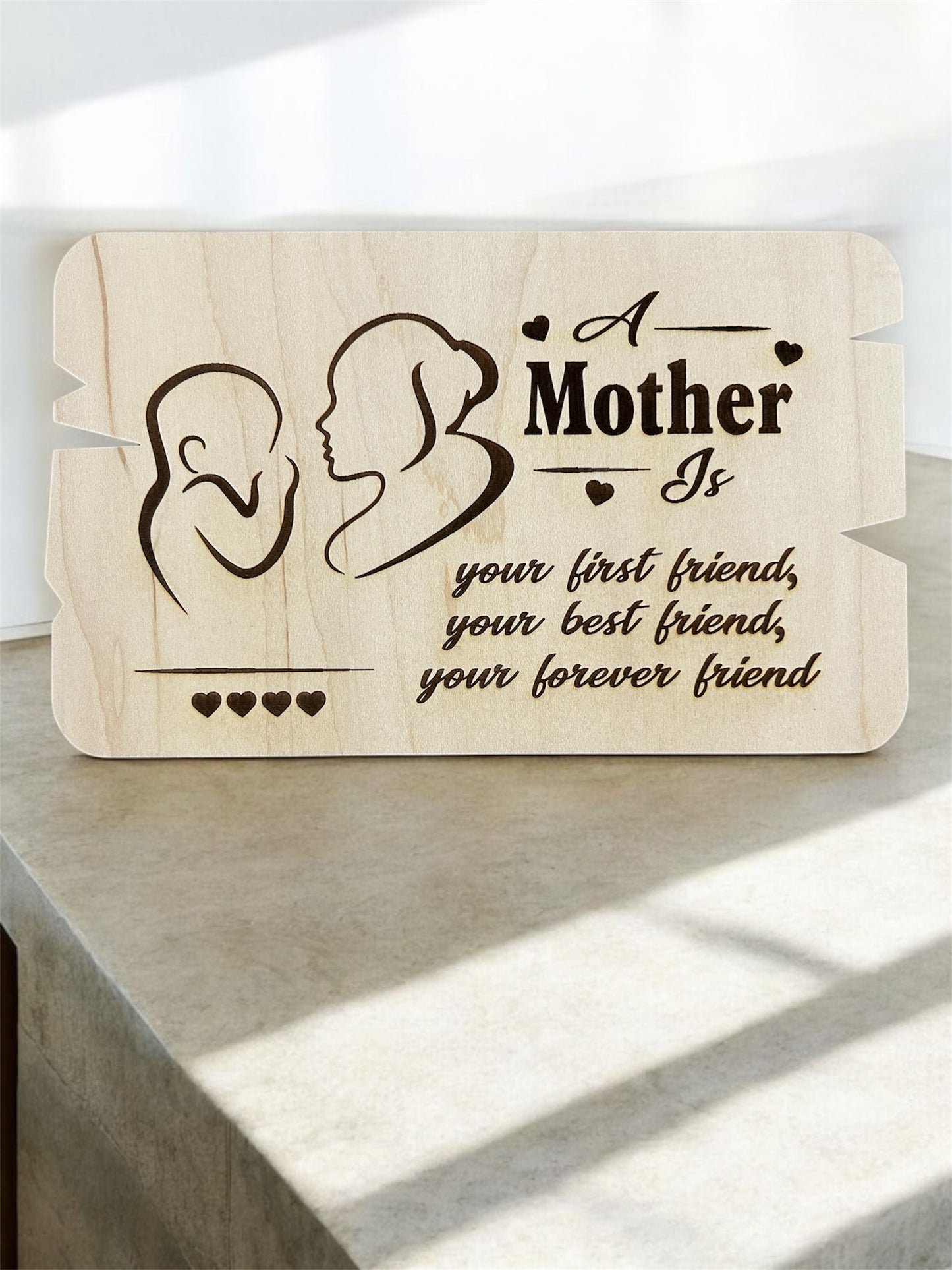 Mother's Day Wooden Cards